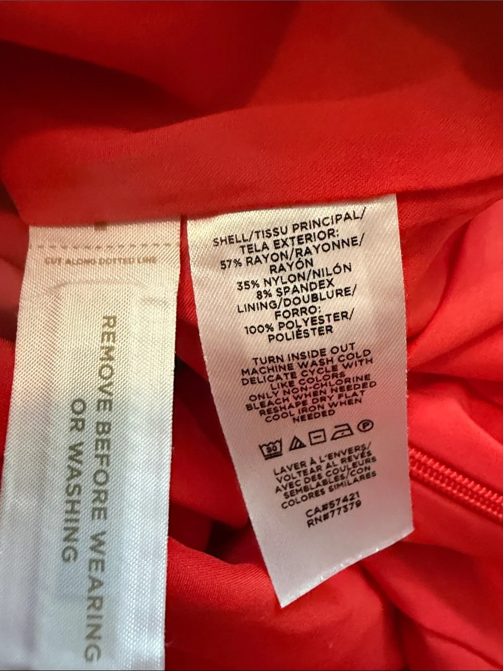 Ann Taylor chic orange